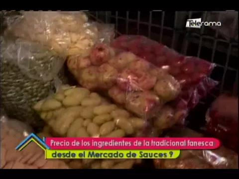 Precio de los ingredientes de la tradicional fanesca desde el mercado de Sauces 9