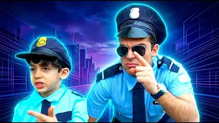 شرطة الأطفال تقبض على اللص! 🚓 مغامرة سيارة الشرطة مع جايسون وأليكس