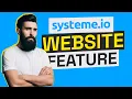 How to build a Website using Systeme io Website Features