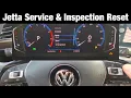 2019 - 2022 VolksWagen Jetta Oil Service Inspection Reset