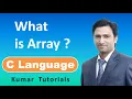 Array in C C Programming Kumar Tutorials