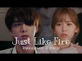 Download Lagu [FMV] | • Love revolution • |   Lee kyungwoo X Yang minji | Just Like fire