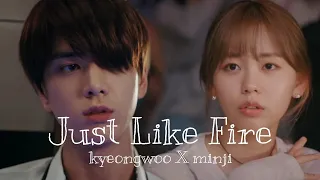 FMV Love Revolution Lee Kyungwoo X Yang Minji Just Like Fire 