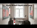 Giant 59-Inch Liquid Motion Lamp Relaxing Magma Lamp Review Demo