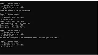 Movie Management in Python with source code Source Code Projects