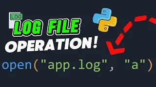Lesson 5 - Python File Handling Create a Real-Time Log File with Timestamps