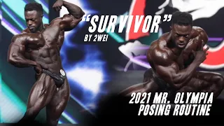 Ruff Diesel 2021 Mr Olympia Posing Routine Survivor by 2WEI
