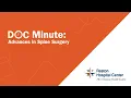 Advances in Spine Surgery - Reston Hospital Center