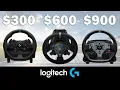 I tried EVERY Logitech G Racing Wheel - PRO