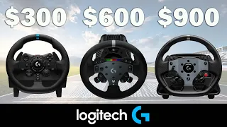 I tried EVERY Logitech G Racing Wheel - PRO