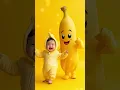 Download Lagu Laughing baby starts chicken banana dance craze🍌cutest moment