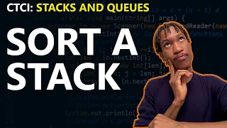 How To Sort A Stack