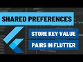 How to Save Key Value Pairs Locally for a Flutter App using Shared Preferences Inc Objects as Json