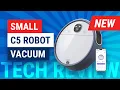Download Lagu Small Robot Vacuum Cleans Up Your Messes with a Smile! | OKP C5 Robot Vacuum Review