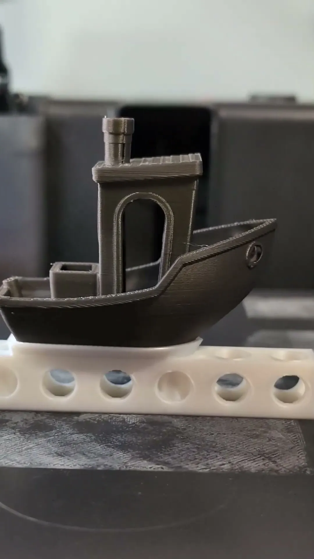 3DBenchy Mounted on STEMFIE Beam
