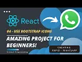 Use Bootstrap Icons in React JS Project Rapid Whatsapp - 4