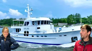 This 70′ Expedition Yacht is 20 years old and barely broken in…
