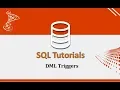 SQL Tutorials - 22 DML Triggers in SQL