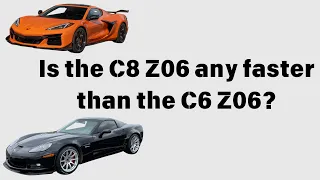 Can the C6 Z06 Keep Up With a C8 on Track?