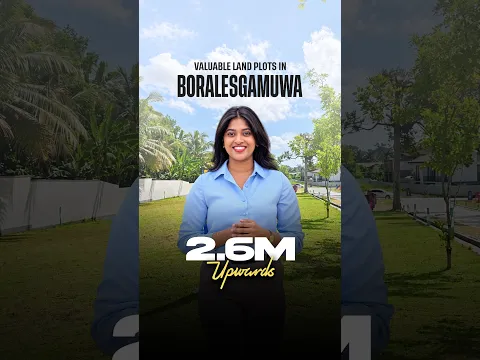 Discover Valuable Land Plots in the Prime Residential Location of Gangarama Road, Boralesgamuwa!