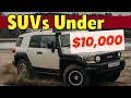 Top 5 Reliable Used SUVs Under 10 000