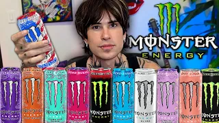 I Tried EVERY Monster Flavor!