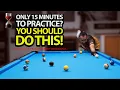 How to Practice When Time is Limited Free Pool Lessons