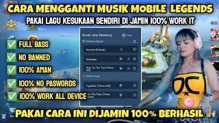 Download CARA GANTI BACKSOUNDS MOBILE LEGENDS PAKE LAGU SENDIRI 100% BERHASIL | NEW PATCH MOBILE LEGENDS MP3