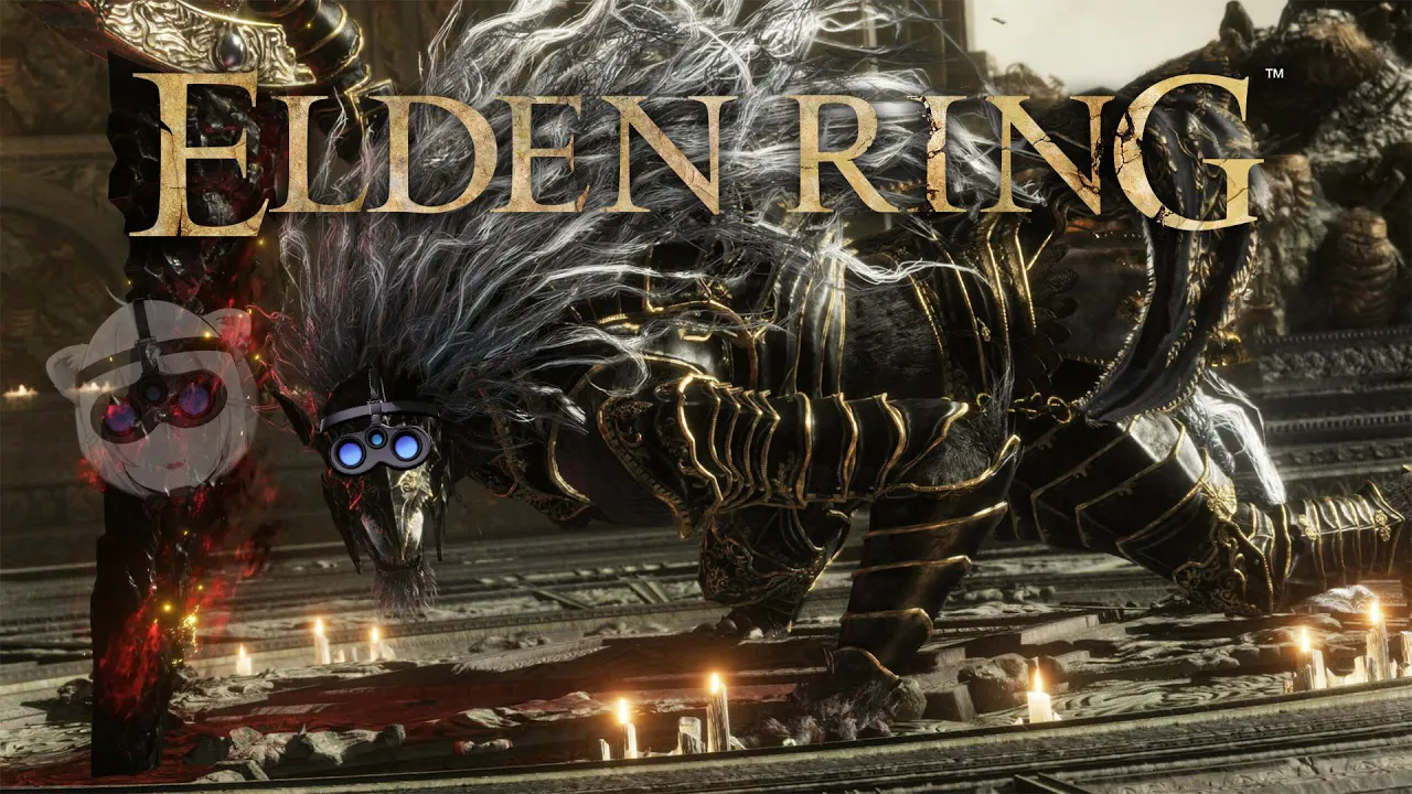 【ELDEN RING】#17 黒き剣のマリケスvs白きキノコのbossan【獅白ぼたん/ホロライブ】 ※ネタバレ注意