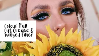 Download Full Cut Crease Makeup Tutorial - Yellow \u0026 thick Black Liner MP3