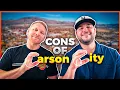 Top 5 Cons of Carson City Nevada