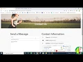 30 - Sending User Message to Database Dynamic website development PHP SQL tutorials 2020