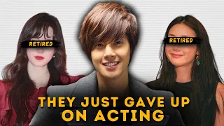 Famous Korean Actors Who Have Retired  AND YOU DIDN'T KNOW