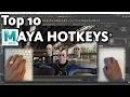 Top 10 Maya Hotkeys