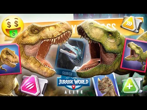 Download MP3 NEW ROAR GRAND PREMIUM PASS (BEST EVER?!) (JURASSIC WORLD ALIVE)