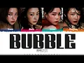 Lagu aespa 'Bubble' Lyrics (에스파 Bubble 가사) [Color Coded Han_Rom_Eng] | ShadowByYoongi