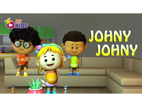 Download MP3 Johny Johny Yes Papa with Lyrics | LIV Kids Nursery Rhymes and Songs | HD