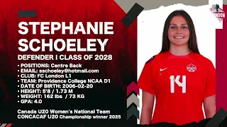 Stephanie Schoeley 2025 Soccer Highlights