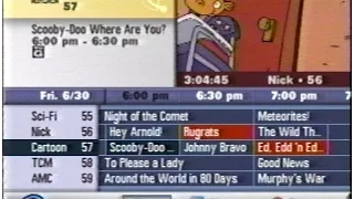 Time Warner Cable Channel Guide - 2000
