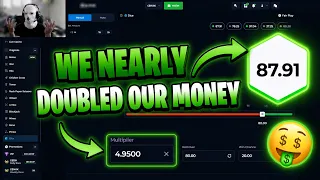 WE NEARLY DOUBLED OUR MONEY (we were actually so close)