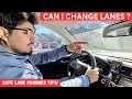 How to Change Lanes Smoothly and Safely || Lane Changing Tips || Beginner Driver Lesson#g2test