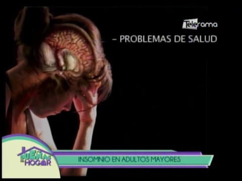 Insomnio en adultos mayores