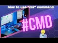 How to use cls command in CMD