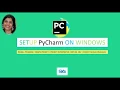Install Pycharm On Windows Create project Install Package Virtual Environment
