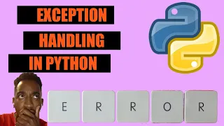 Error Handling in Python Complete Tutorial Everything to know about exception handling