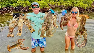 We Traveled 4 000 Miles to do Maine Lobster vs Florida Spiny Lobster Catch Cook in 48 Hours