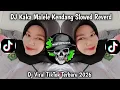 Lagu DJ HALO ADE ORANG MANA SENYUM MEMPESONA || DJ KAKA MALELE KENDANG ( Slowed -Reverd ) VIRAL TIKTOK