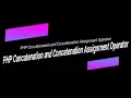 Learn PHP full bangla tutorial Part 10 PHP Concatenation and Concatenation Assignment Operator