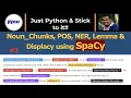 NLP Tutorial with Spacy Part-2 PyCSR Learn Python Online with Pankaj Soni