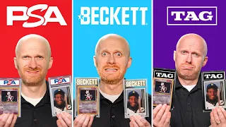 SHOCKING RESULTS I Sent The SAME Card to FIVE Different Grading Companies